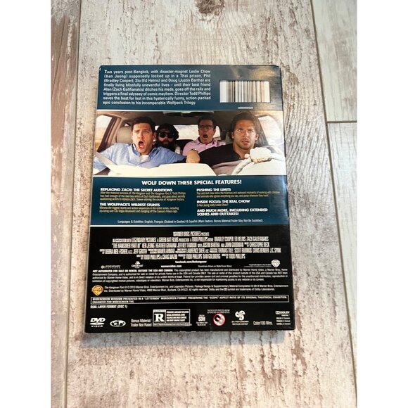 The Hangover Part III DVD Two-Disc Special Edition Comedy Movie NEW Sealed - Picture 4 of 4